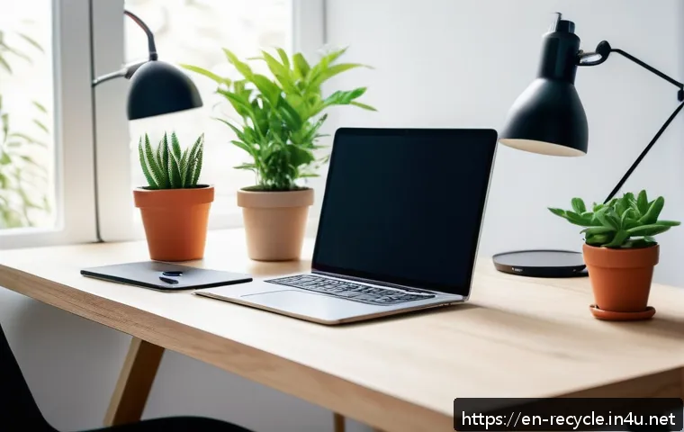 중고 가전제품 판매처 - A bright and modern home office setting featuring a young adult carefully photographing a sleek smar...